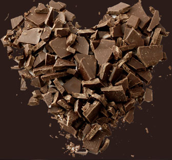 coeur chocolat